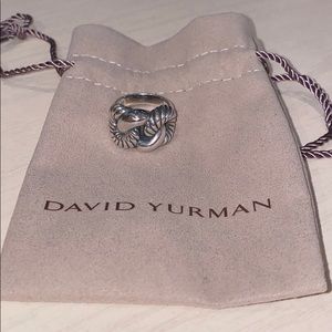 David Yurman Large Cordelia Cable Knot Ring 6.5